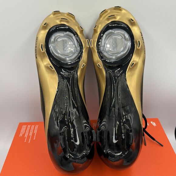 Nike Zoom Air Vapor Pro 1 Football Cleats Black Gold (FB3298-003) Men\'s Sz 12 main image 8